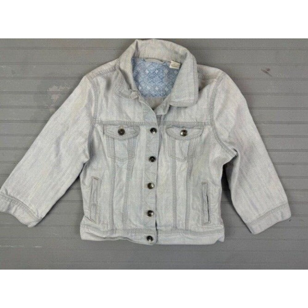 Vintage Denim Size S Womens Denim Jean Jacket Trucker Light Wash Stretch